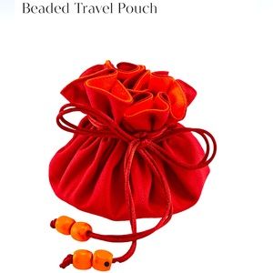 NWT Silpada Beaded Travel Pouch